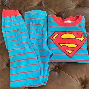 Hanna Andersson Superman pajama set